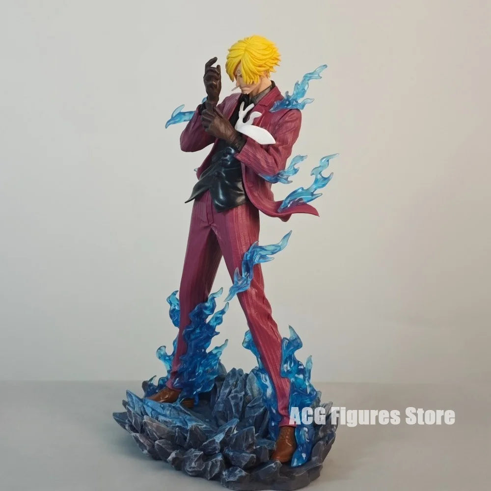 25cm One Piece Sanji Anime Figure – PVC Collectible Statue