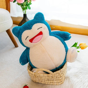 35cm Snorlax Plush Toy – Cute Soft Pokémon Sleeping Pillow Gift