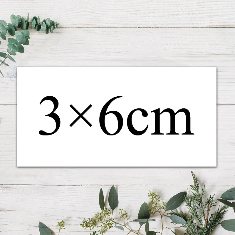 100-1000pcs Custom Rectangle Stickers, Personalized Logo Labels for Wedding, Birthday & Baptism