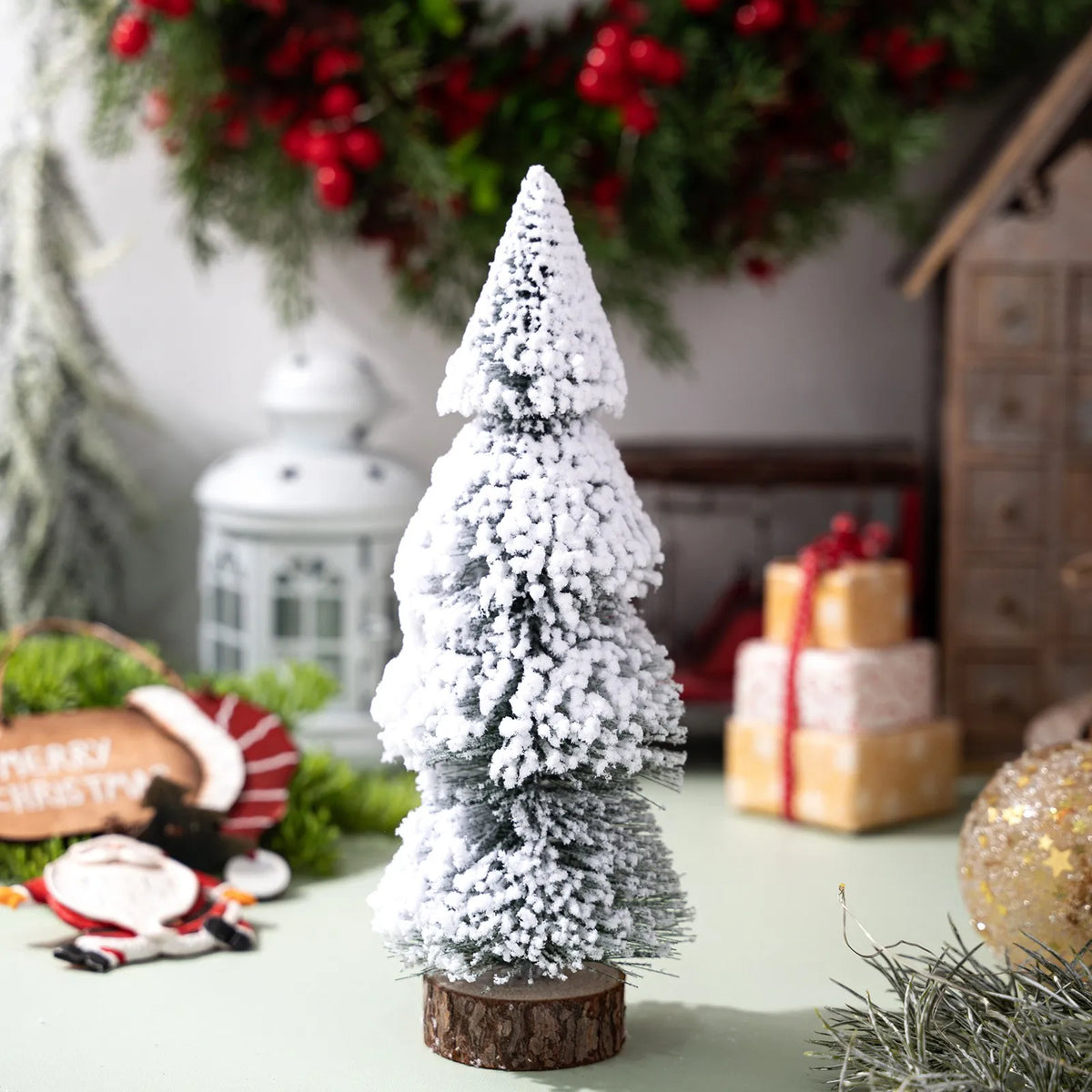 Mini Christmas Tree Ornaments & DIY Holiday Decor