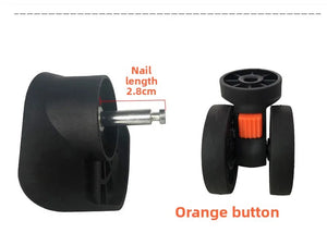 Universal Luggage Replacement Wheels – Detachable Suitcase Wheels