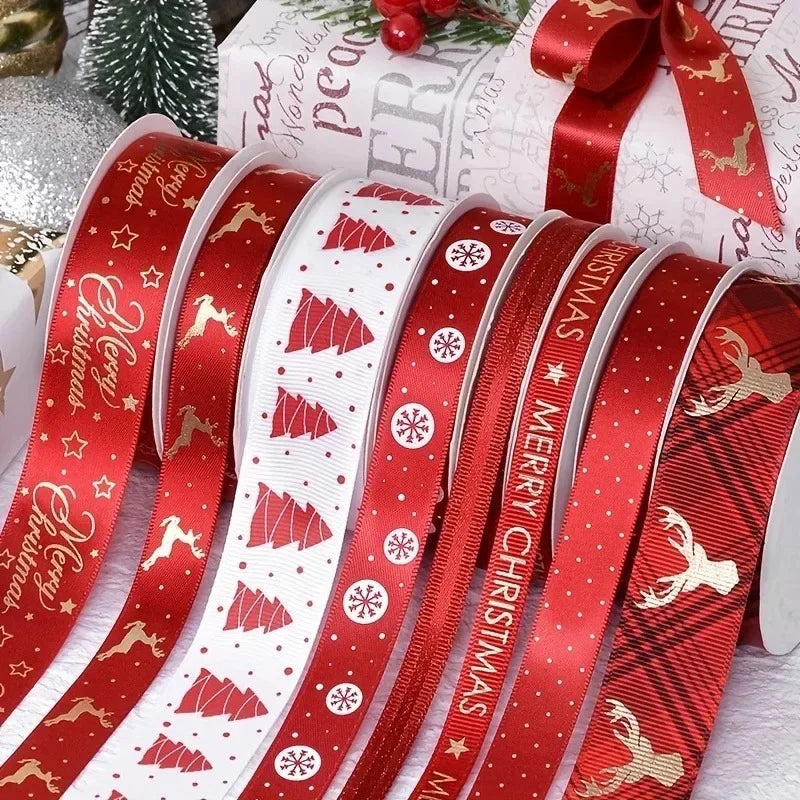 20M Christmas Ribbon for DIY Crafts & Gifts