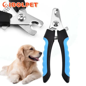 Professional Pet Nail Clipper with Safety Guard for Cats & Dogs