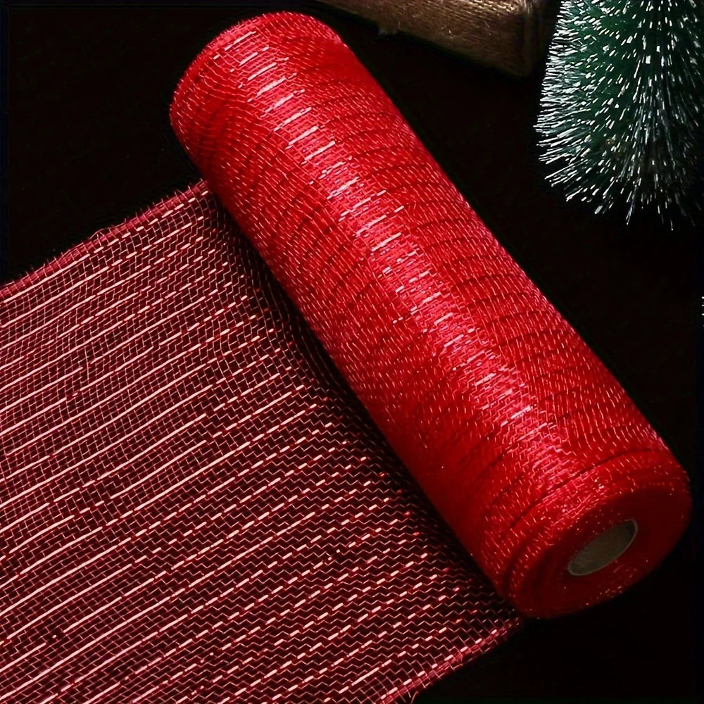 Christmas Tree Ribbon Bow Ornaments, 9M Christmas DIY Hanging Decor, Navidad Noel New Year 2026