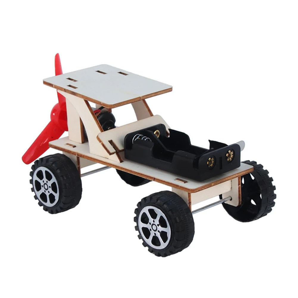 DIY STEM Science Kits for Kids – 3D Wooden Car & Boat Puzzle Toys