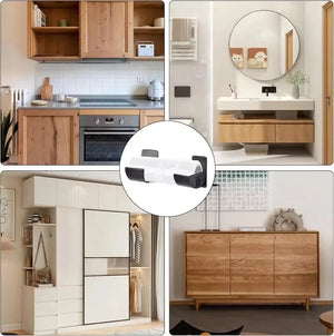 Wall-Mounted Trash Bag Holder & Plastic Bag Organizer for Kitchen