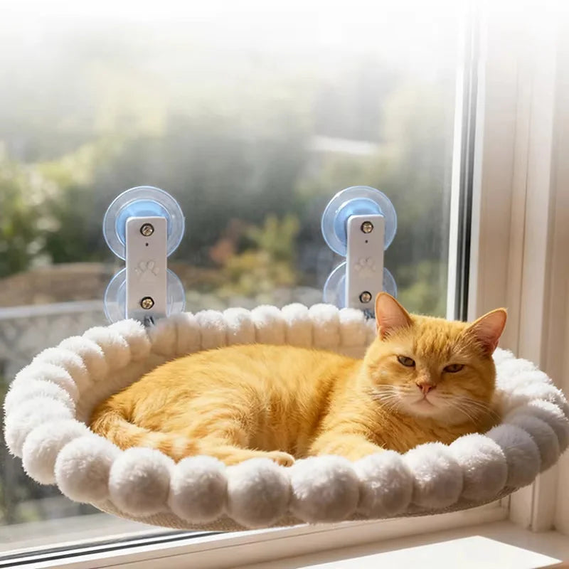 Cat Window Hammock with Strong Suction Cups
