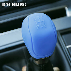 Silicone Gear Shift Knob Cover – Non-Slip 5/6-Speed Car Accessory