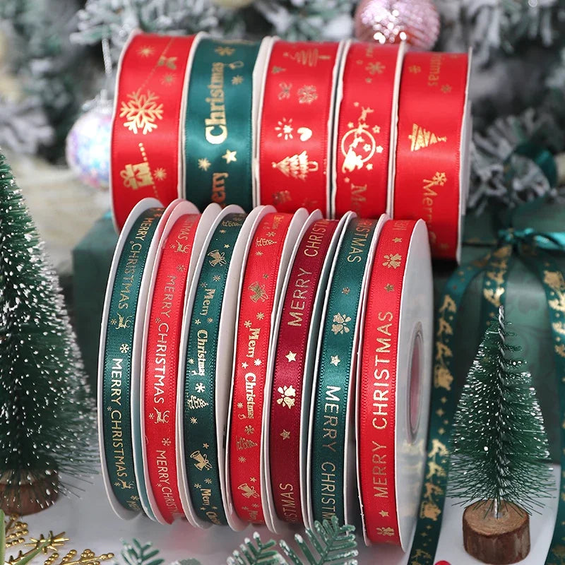 20M Christmas Ribbon for DIY Crafts & Gifts