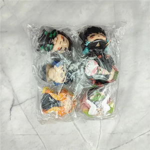 Demon Slayer Mini Figures Set – 6PCS Anime PVC Collectible Toys