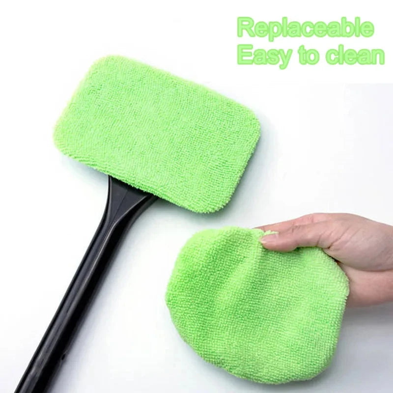 Car Window Defogger Brush – Long Handle Glass Cleaner