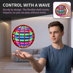 LED Flying Spinner Ball – Hand-Controlled Boomerang Toy