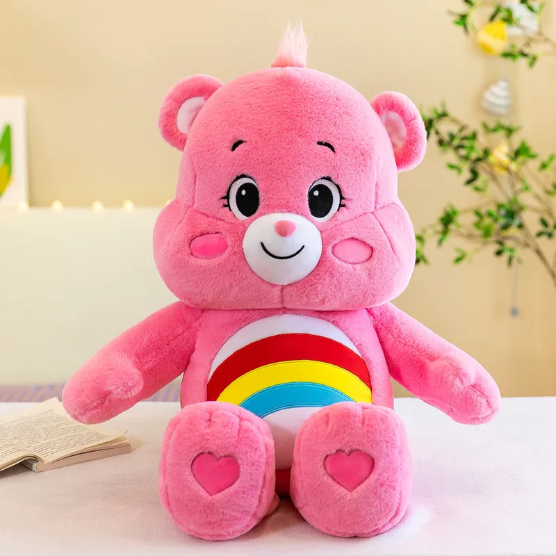 30cm Care Bears Rainbow Plush Toy – Cute Kawaii Stuffed Bear Gift