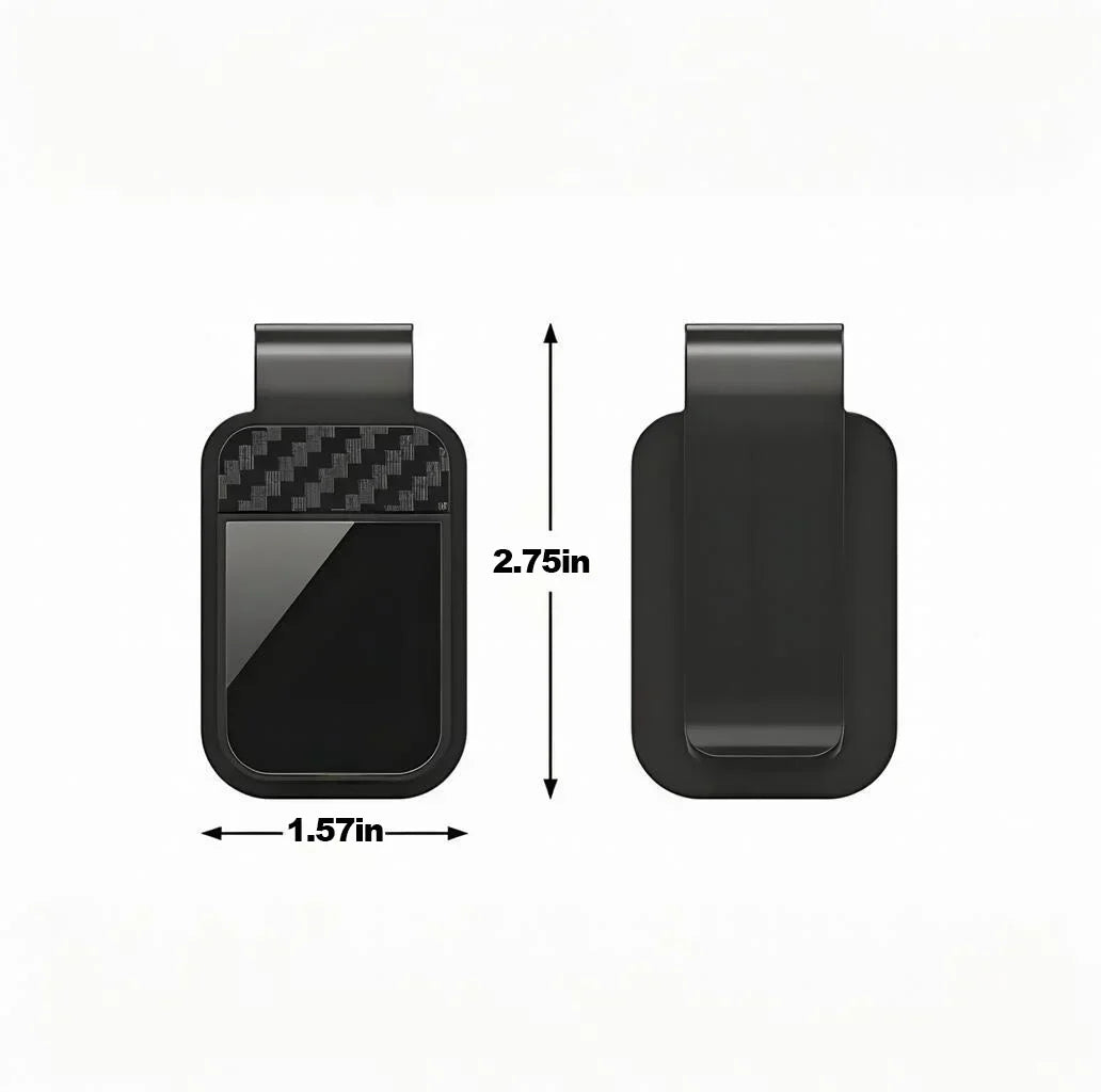 Car Sun Visor Sunglasses Holder & Card Clip Organizer