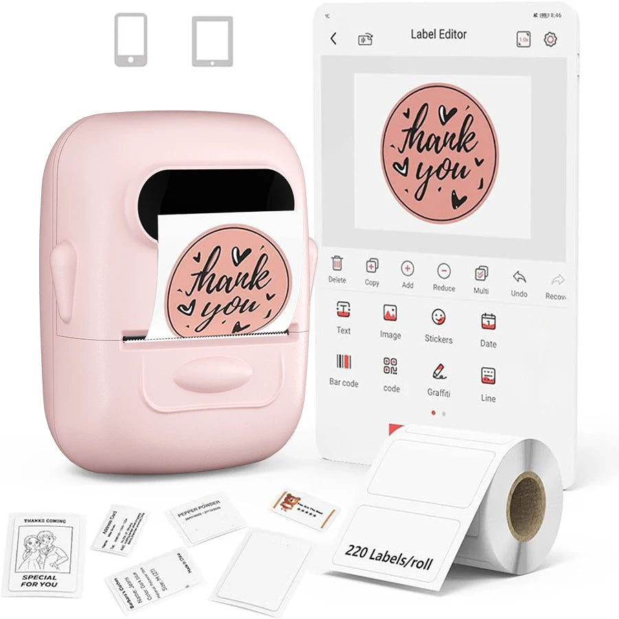 Marklife P50 Portable Bluetooth Thermal Label Printer
