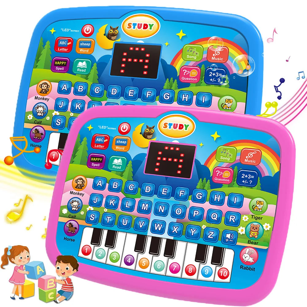 Kids Educational Tablet Toy | Learning Keyboard for Ages 3+