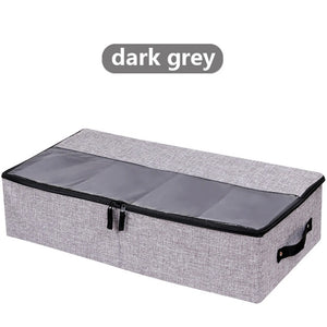 Transparent Shoe Storage Box – Space-Saving Dustproof Organizer
