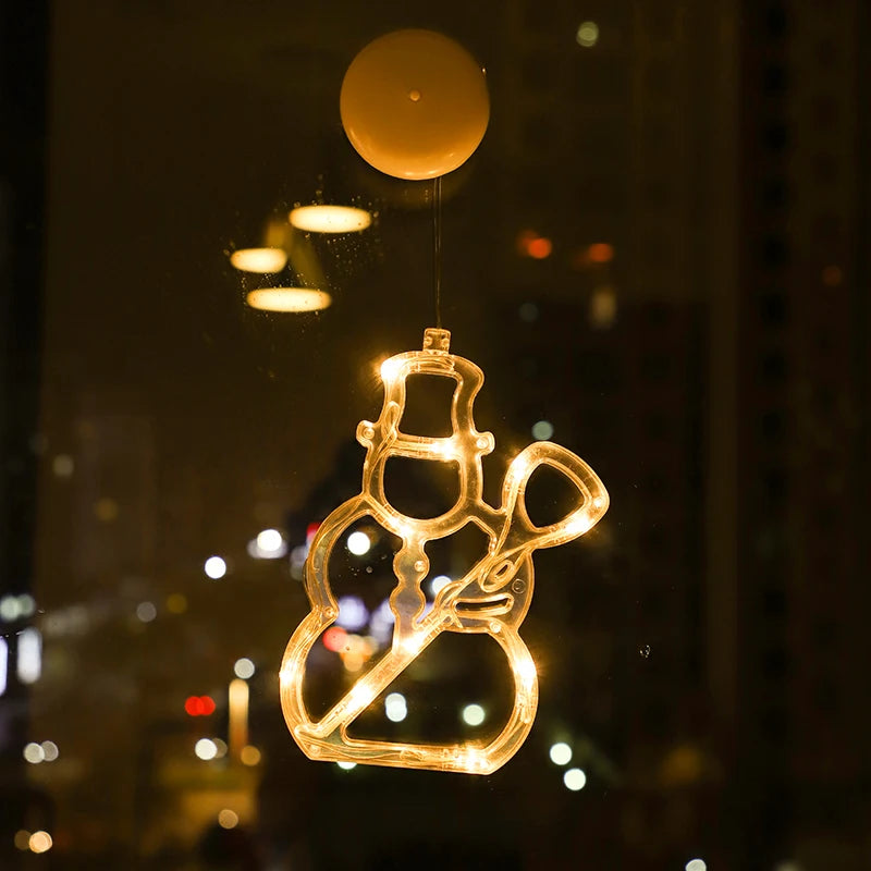 Christmas LED Hanging Lights & Window Decorations