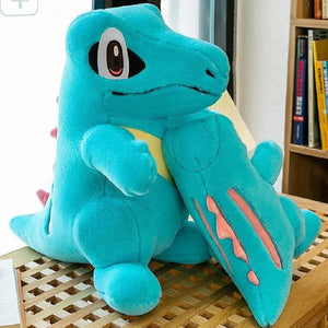 Totodile Plush Toy – Soft Pokémon Stuffed Animal Pillow