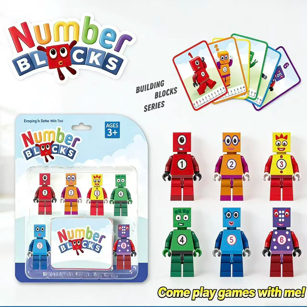 Numberblocks Building Toys for Kids | Educational Math Game
