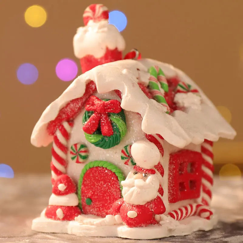 Christmas LED Hanging Ornaments – Snowman, Gingerbread & Santa