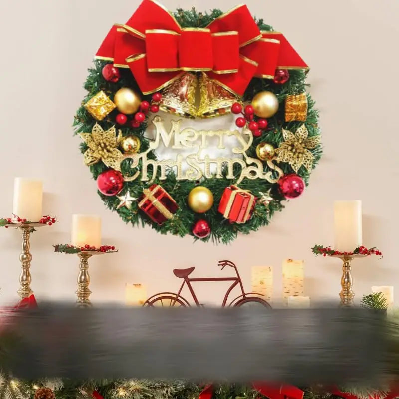 Handmade Christmas Wreath for Door & Window Decor
