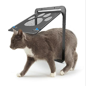 SEO Title: Lockable Magnetic Pet Door for Dogs & Cats – Easy Install