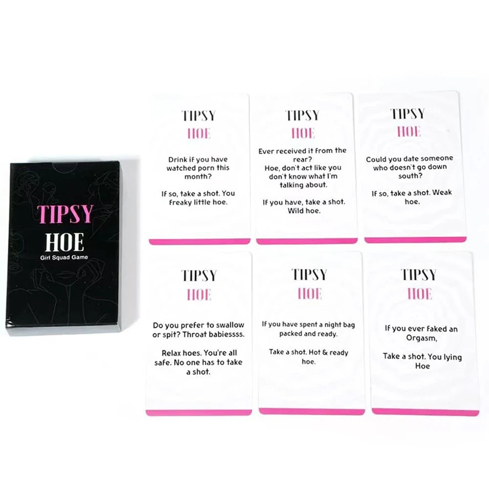 Tipsyhoe Party Card Game – Bachelorette & Bridal Shower Game