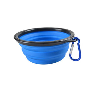 Portable Collapsible Pet Bowl – Silicone Travel Food & Water Bowl for Dogs & Cats