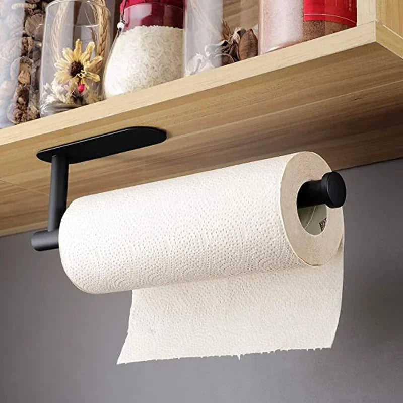 Stainless Steel Paper Towel Holder – Under Sink Organizer