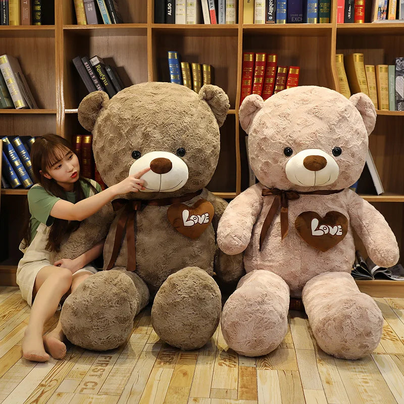 Cute Teddy Bear Plush Toy – Soft Stuffed Animal Gift for Kids & Loved Ones