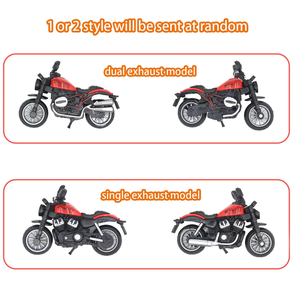 Mini Motorcycle Model Toy – Alloy Bike Toy for Kids & Boys