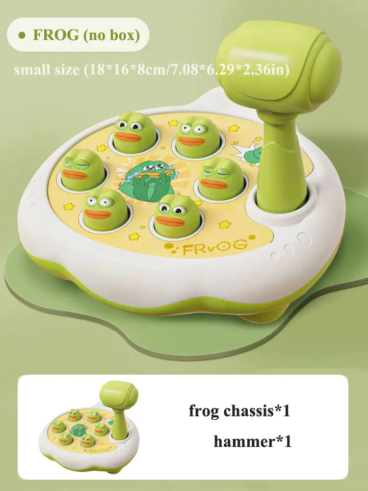 Montessori Hammering Toy – Animal Puzzle Game for Toddlers 12–24 Months
