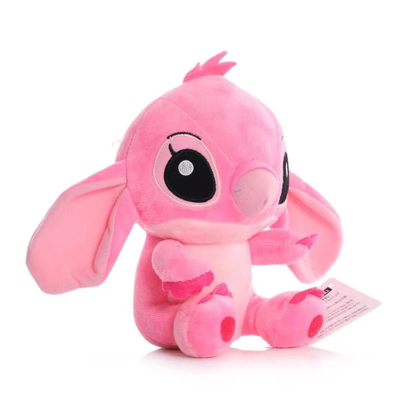 18cm Stitch Plush Toy – Cute Cartoon Stuffed Doll and Keychain Gift