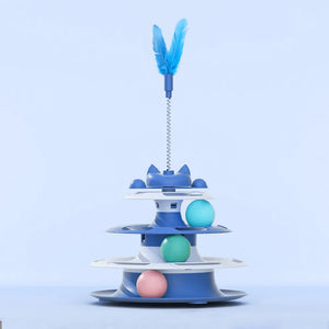 Interactive Cat Turntable Toy | Fun & Boredom Relief Toy for Cats