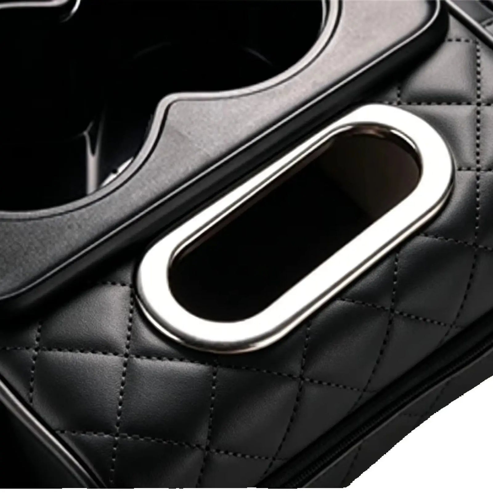 Car Center Console Armrest Cushion with 2 Cup Holders