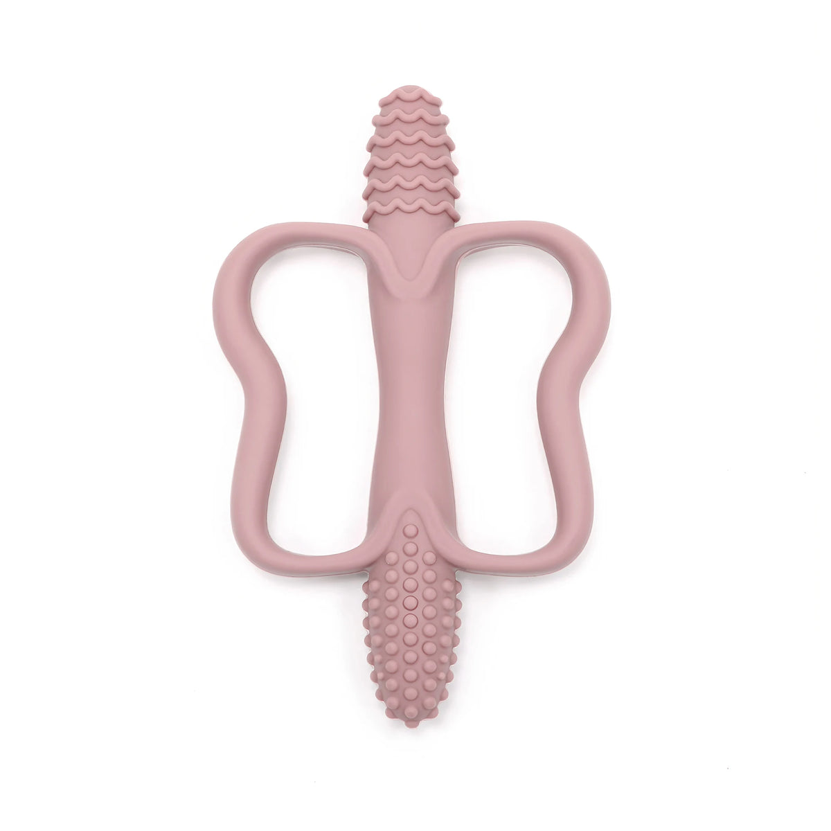 Writing  Baby Silicone Teething Toy with Easy-Grip Handle