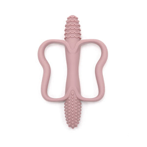 Writing  Baby Silicone Teething Toy with Easy-Grip Handle