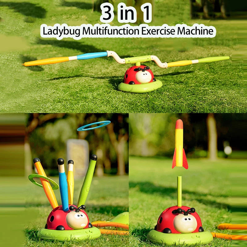Ladybug Jump Rope Toy – Outdoor Sports Game for Kids