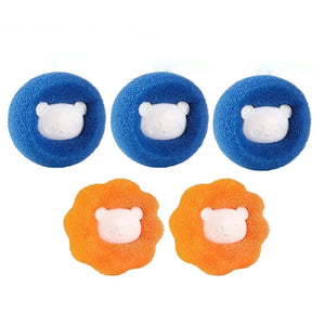 Reusable Laundry Balls for Pet Hair & Lint Removal