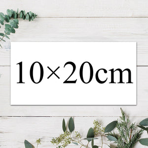 100-1000pcs Custom Rectangle Stickers, Personalized Logo Labels for Wedding, Birthday & Baptism
