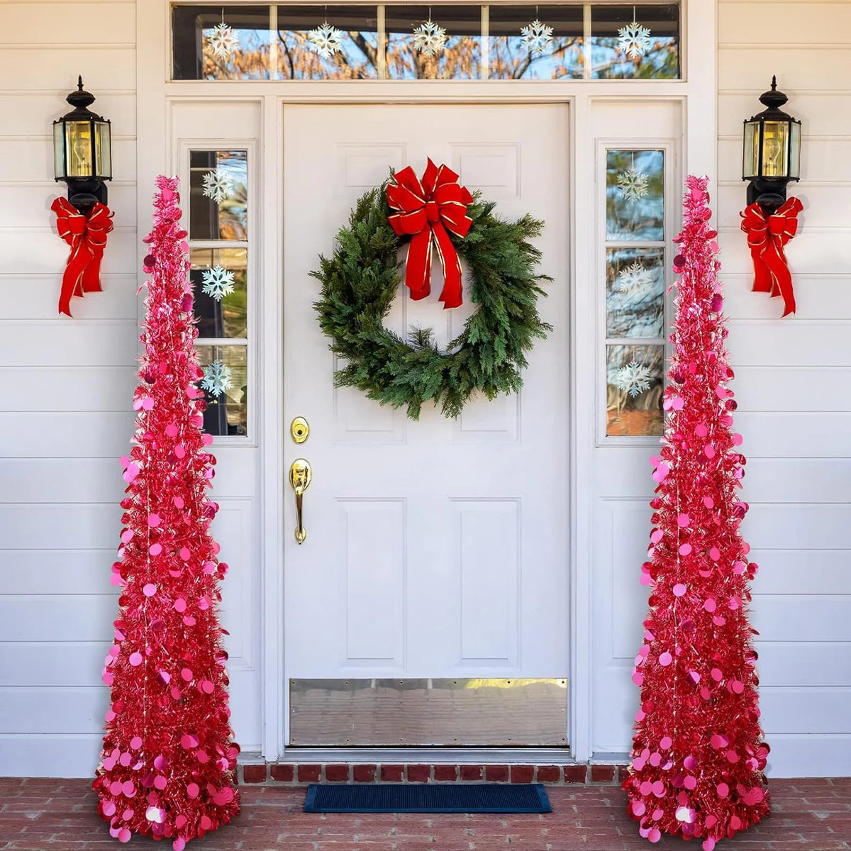 1.2m Foldable Spiral Christmas Tree Decor