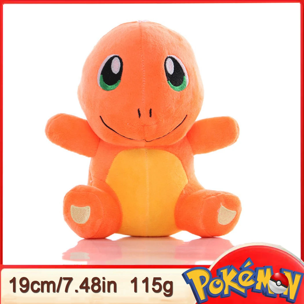 Pokémon Plush Toys 15–25cm – Pikachu, Eevee, Gengar & More