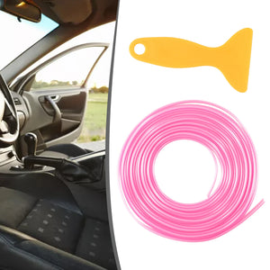 5M Pink Car Interior Trim – Universal Door Panel Edge Molding