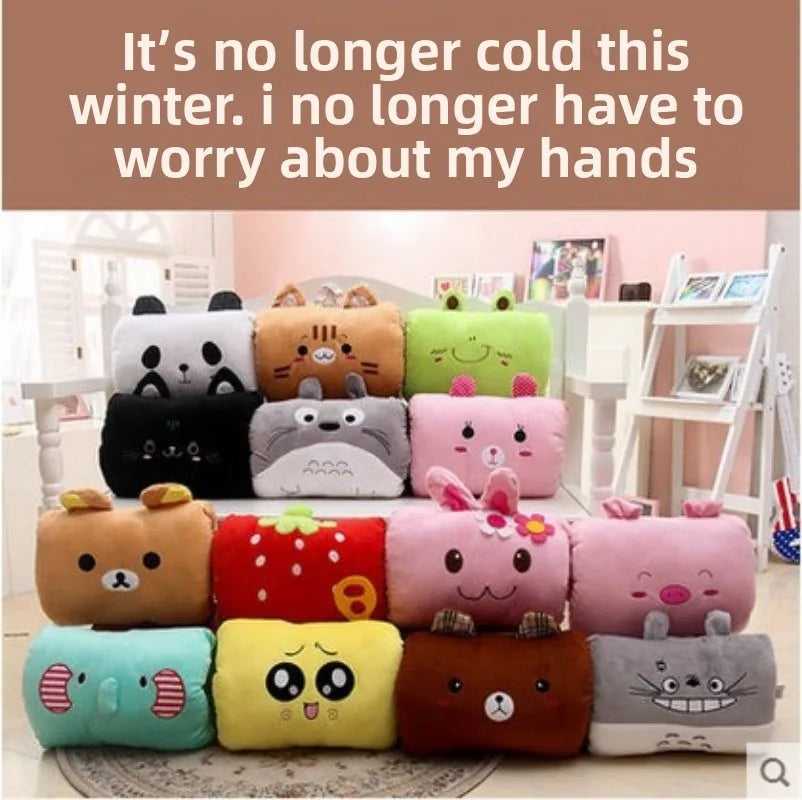 Cute Arm Pillow Cushion – Soft Nap Pillow & Hand Warmer Gift for Kids