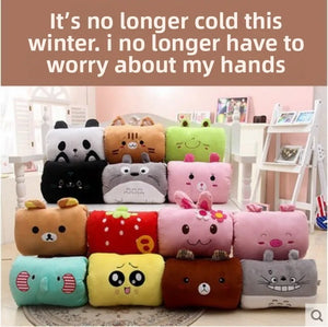Cute Arm Pillow Cushion – Soft Nap Pillow & Hand Warmer Gift for Kids
