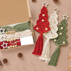 DIY Macrame Christmas Tree Craft Kit