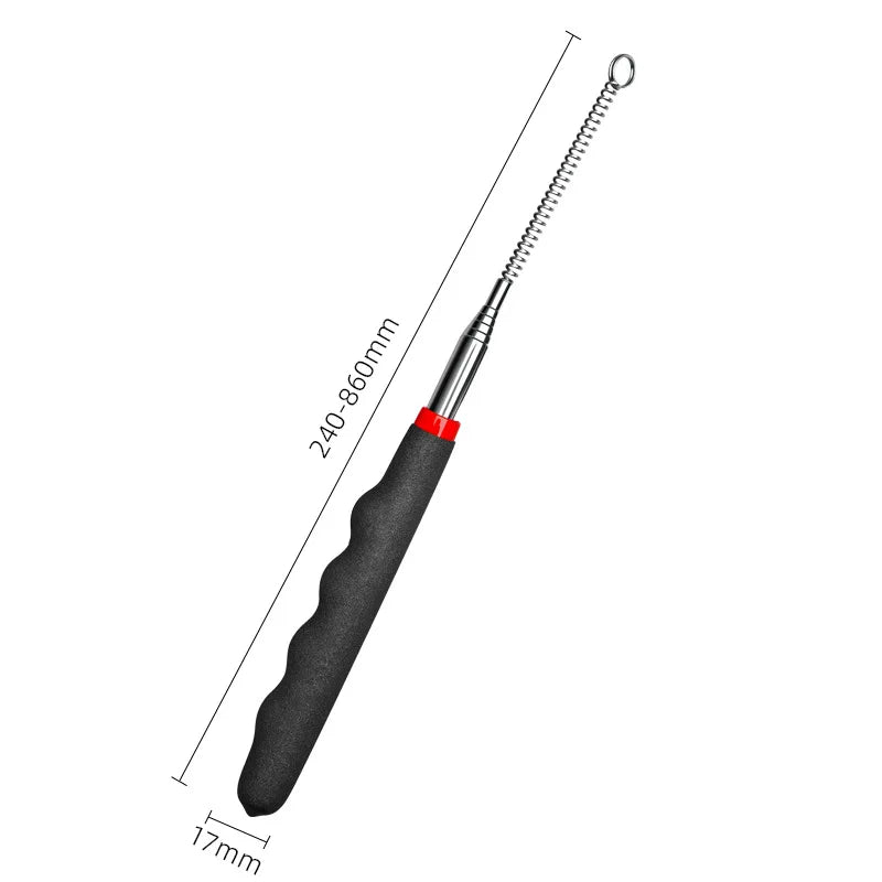 Interactive Cat Wand Toy – Retractable Fishing Pole for Indoor Cats