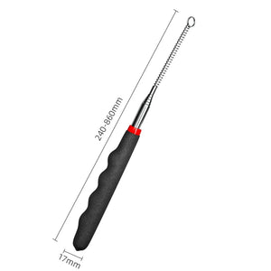 Interactive Cat Wand Toy – Retractable Fishing Pole for Indoor Cats