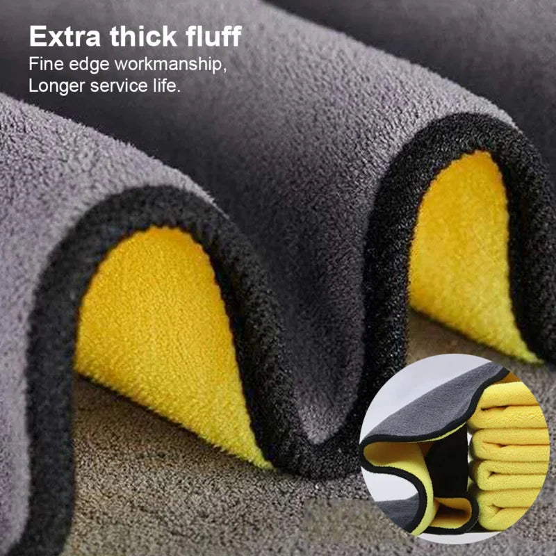 Microfiber Car Cleaning Towel – Highly Absorbent Drying Cloth